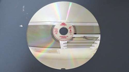 1993 `Schindler`s List` Letterboxed Edition Double LaserDisc Dolby Surround - Liam Neeson SOLD AS IS