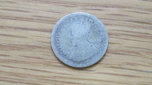 Union of South Africa Silver (.800) 1932 Sixpence Coin (2.5 g)