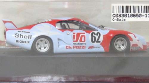 Boxed & Sealed Die Cast Ferrari 512 BB LM 24h Le Mans 1979 Drivers: S. Dini/ J.C. Andruet Scale 1:43