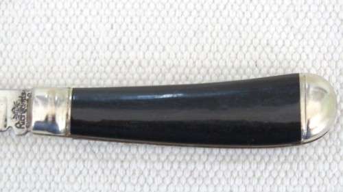 Awesome Vintage Richards Sheffield Folding Knife Single Blade Black Handle L: 148 mm SOLD AS IS