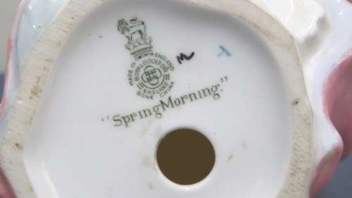 Beautiful Vintage Royal Doulton `Spring Morning` Porcelain Figurine H: 190 mm