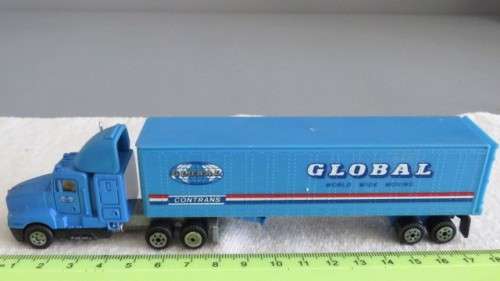 Vintage Road Champs D/Cast Harrison Kenworth T600A Semi Truck/Plastic Trailer No Box SOLD AS IS