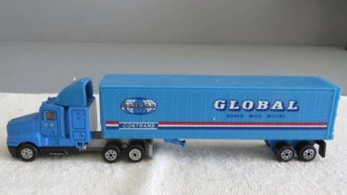 Vintage Road Champs D/Cast Harrison Kenworth T600A Semi Truck/Plastic Trailer No Box SOLD AS IS
