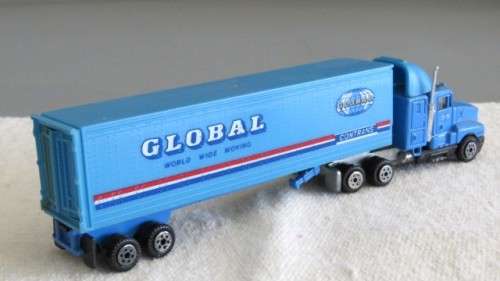 Vintage Road Champs D/Cast Harrison Kenworth T600A Semi Truck/Plastic Trailer No Box SOLD AS IS