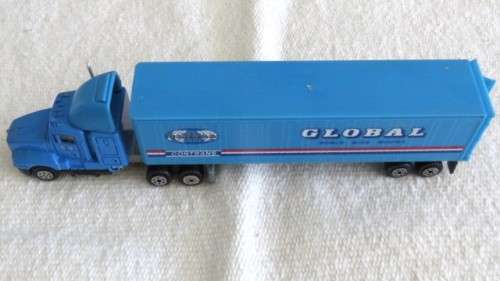 Vintage Road Champs D/Cast Harrison Kenworth T600A Semi Truck/Plastic Trailer No Box SOLD AS IS