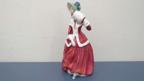 Beautiful Vintage 1990s Royal Doulton `Christmas Morn` Porcelain Figurine By Peggy Davies HN 1992