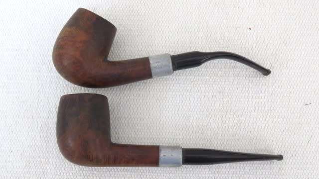 Two Wonderful Vintage Keyser Hygienic Patent Tobacco Pipes London Made