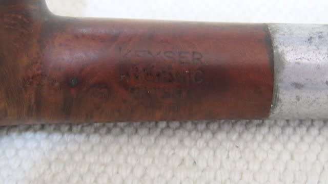 Two Wonderful Vintage Keyser Hygienic Patent Tobacco Pipes London Made