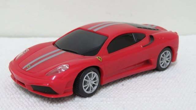 Boxed Shell V-Power Ferrari Official Licensed Product Ferrari 430 Scuderia Scale 1:38 L: 115 mm