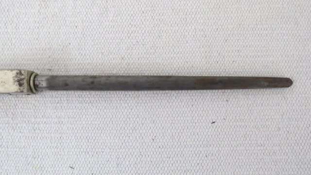 Vintage H.M. Slater Sheffield Rotary Knife Sharpener With Bakelite Handle L: 330 mm SOLD AS IS