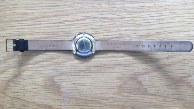 Vintage Pandora Icon 812061BK Black Crown Diamond/Sapphire Crystal Ladies Watch In Working Order