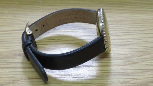 Vintage Pandora Icon 812061BK Black Crown Diamond/Sapphire Crystal Ladies Watch In Working Order