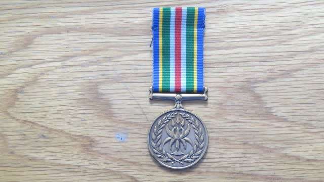South African Police Services Reconciliation And Amalgamation 15 October 1995 Medal (93035)