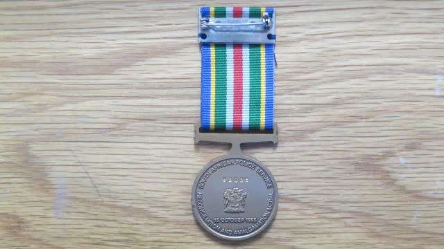 South African Police Services Reconciliation And Amalgamation 15 October 1995 Medal (93035)