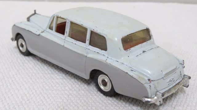 Vintage Meccano Dinky Toys Die Cast Rolls Royce Phantom V #198 No Box L: 125 mm SOLD AS IS