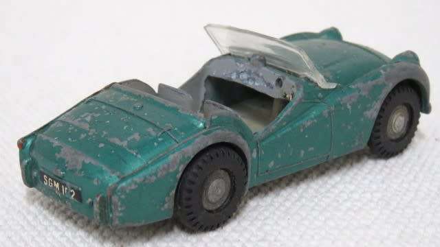 Vintage Spot-On (Models By Triang) Die Cast Triumph T.R.3 No Box Scale 1:42 L: 90 mm SOLD AS IS