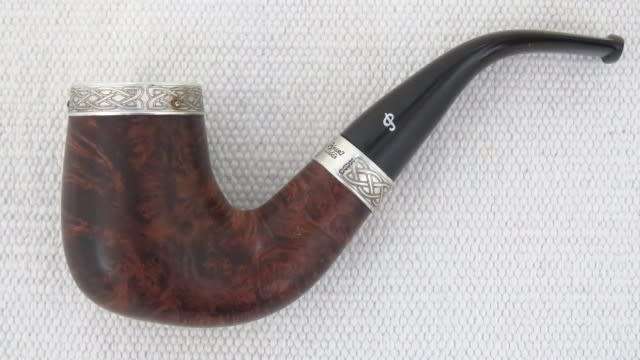 Vintage Peterson`s Dublin Pipe Of The Year Y2008 Limited Edition 426/1000 Tobacco Pipe 925 Trim