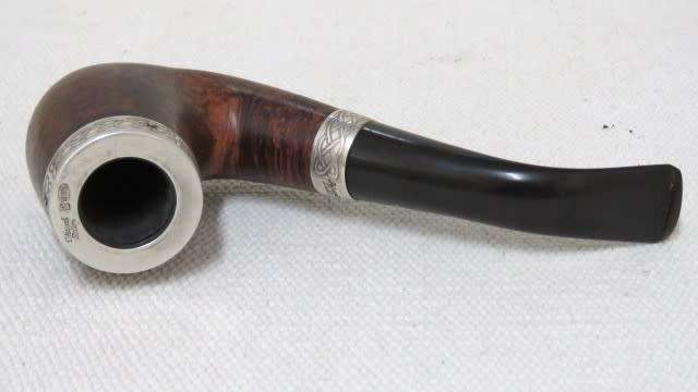 Vintage Peterson`s Dublin Pipe Of The Year Y2008 Limited Edition 426/1000 Tobacco Pipe 925 Trim