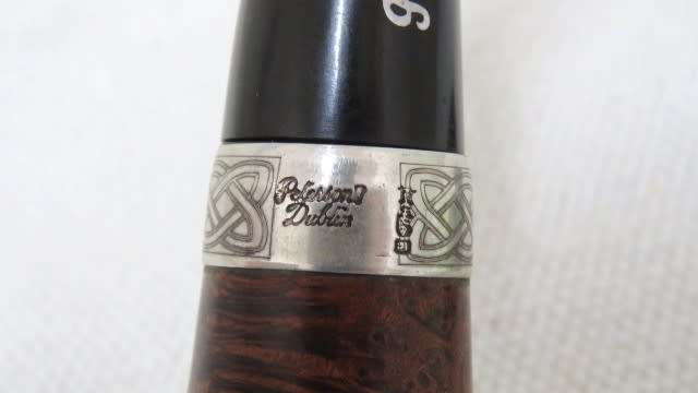 Vintage Peterson`s Dublin Pipe Of The Year Y2008 Limited Edition 426/1000 Tobacco Pipe 925 Trim