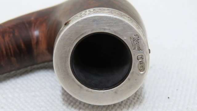 Vintage Peterson`s Dublin Pipe Of The Year Y2008 Limited Edition 426/1000 Tobacco Pipe 925 Trim