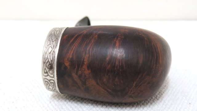 Vintage Peterson`s Dublin Pipe Of The Year Y2008 Limited Edition 426/1000 Tobacco Pipe 925 Trim