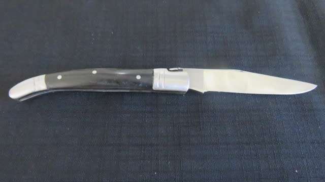 Stunning Vintage `Laguiole` Folding Knife L: 220 mm