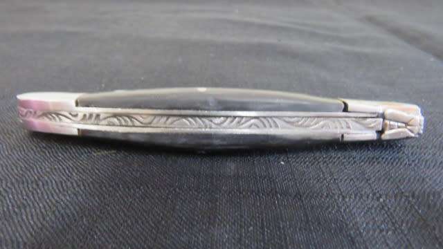Stunning Vintage `Laguiole` Folding Knife L: 220 mm