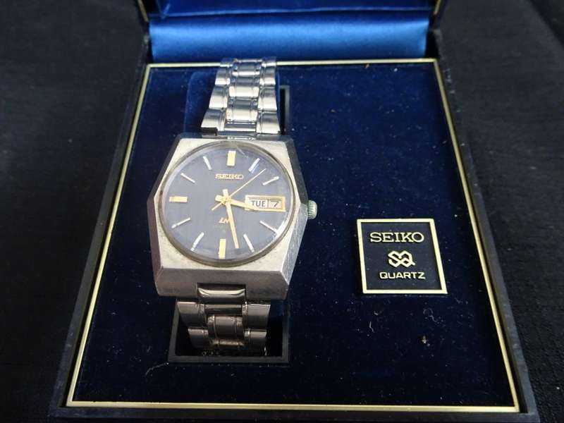 Gorgeous Vintage Seiko Quartz LM 5606 - 6070 Automatic Watch Water Resistant 451570(See Description)