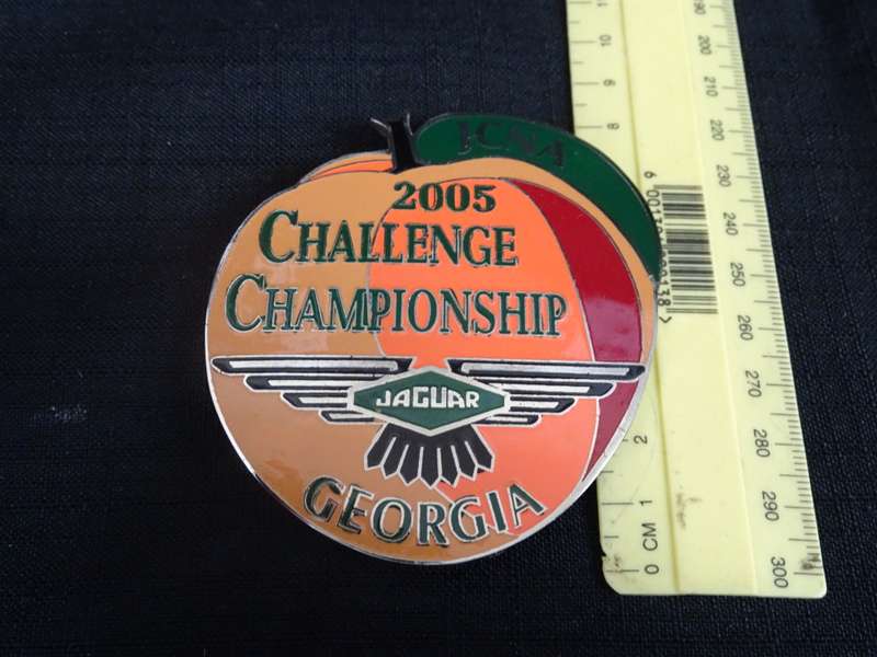 JCNA Georgia Jaguar Challenge Championship 2005 Car Badge (H - 8cm / B - 7cm)