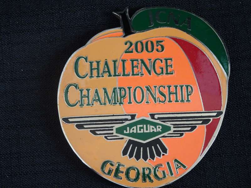JCNA Georgia Jaguar Challenge Championship 2005 Car Badge (H - 8cm / B - 7cm)