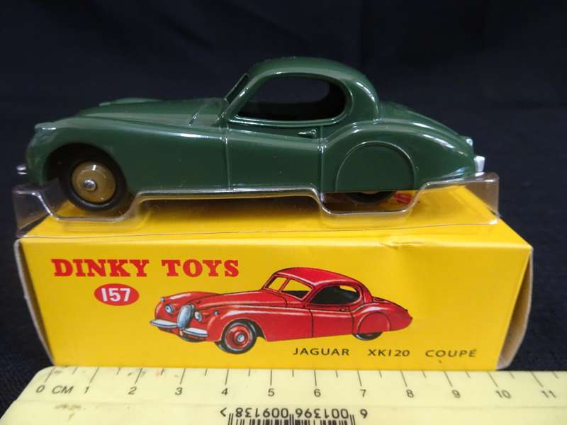 Dinky Toys Jaguar No 157 Made By DeAgostine Mattel In Original Box (L : 9.5cm)