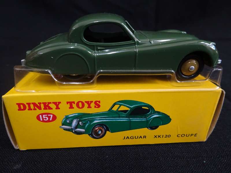 Dinky Toys Jaguar No 157 Made By DeAgostine Mattel In Original Box (L : 9.5cm)