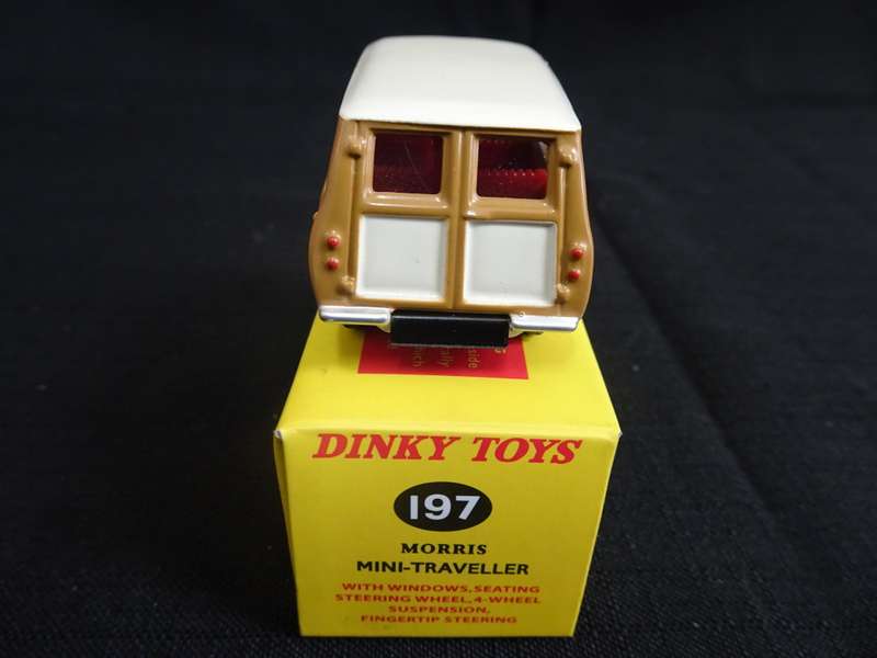 Dinky Toys Morris Mini Traveller No 197 Made By DeAgostine Mattel In Original Box (L : 7cm)