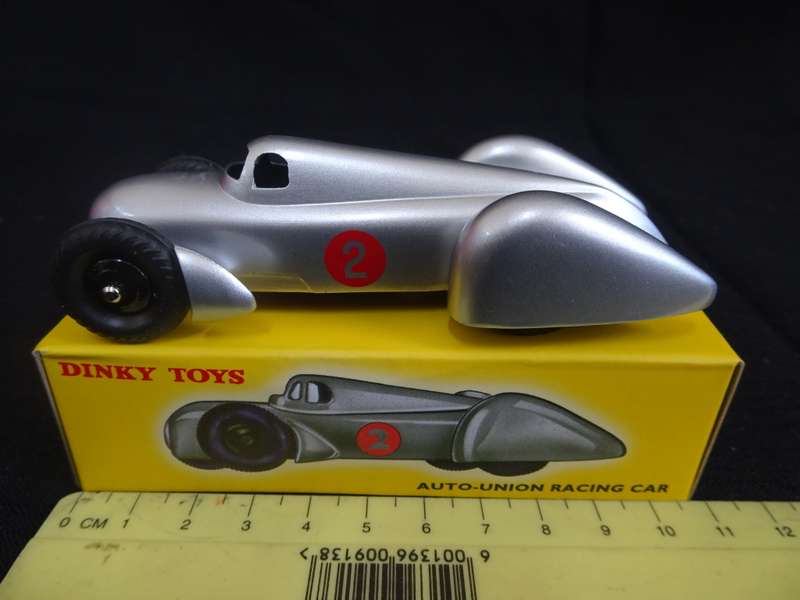 Dinky Toys Auto-Union Racing Car No 23D Made By DeAgostine Mattel In Original Box (L : 10cm)