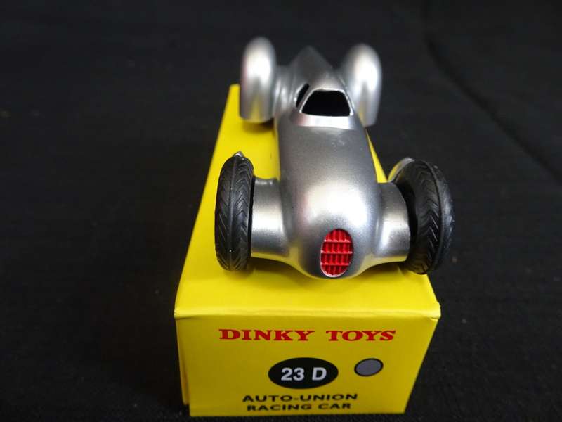 Dinky Toys Auto-Union Racing Car No 23D Made By DeAgostine Mattel In Original Box (L : 10cm)