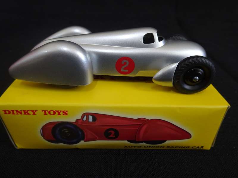 Dinky Toys Auto-Union Racing Car No 23D Made By DeAgostine Mattel In Original Box (L : 10cm)