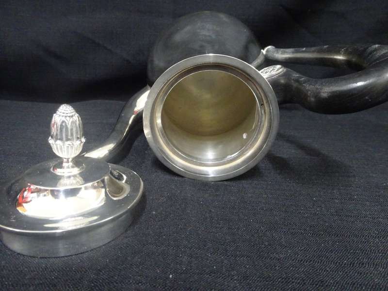 Stunning Silver Plated Christofle `Malmaison` Tea And Coffee Set In Excellent Condition