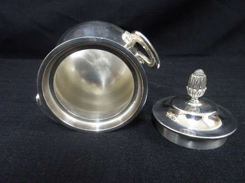 Stunning Silver Plated Christofle `Malmaison` Tea And Coffee Set In Excellent Condition