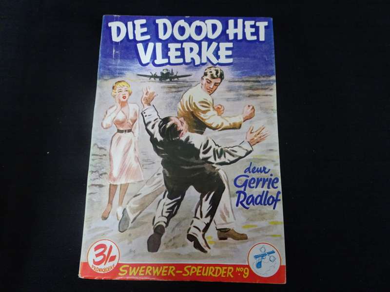 Vyf Vintage 1950`s Die Swerwer - Speurder Slap Hand Boekies (Sien Beskrywing)