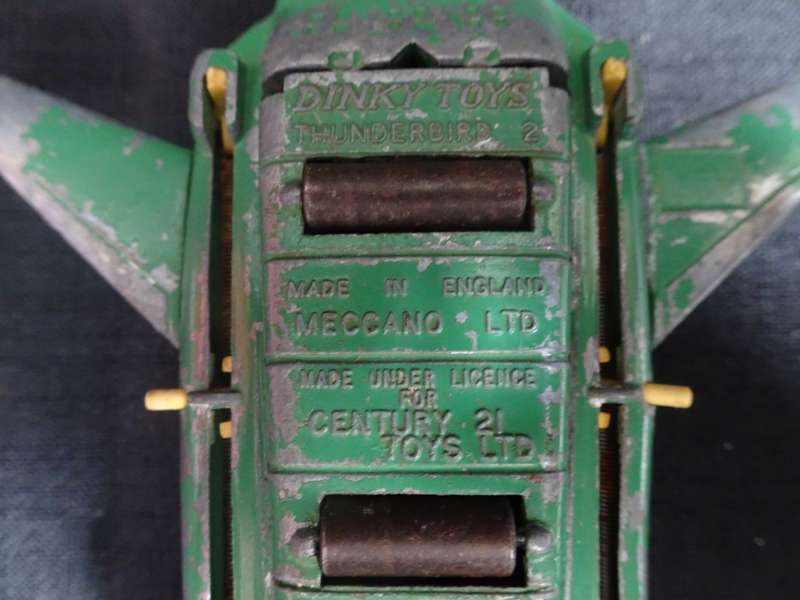 Dinky Toys Thunderbird 2 Made In England By Meccano Made Under Licence For Century 21 Toys