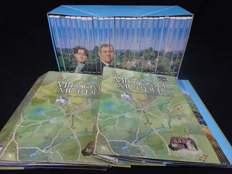 Midsomer Murders Official Collection On DVD And Book Season 1 - 26 (See My Description)