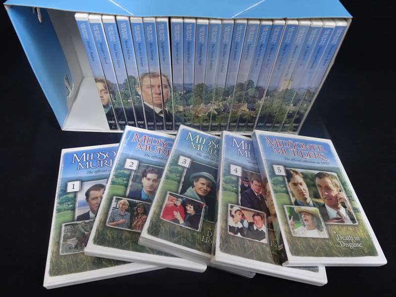 Midsomer Murders Official Collection On DVD And Book Season 1 - 26 (See My Description)