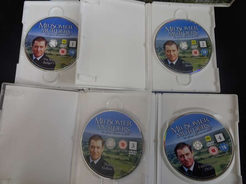 Midsomer Murders Official Collection On DVD And Book Season 1 - 26 (See My Description)