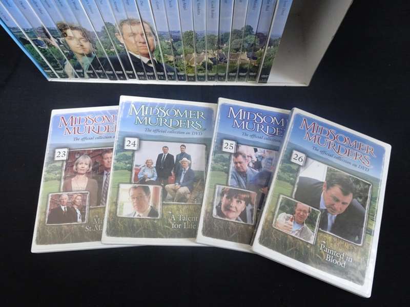 Midsomer Murders Official Collection On DVD And Book Season 1 - 26 (See My Description)