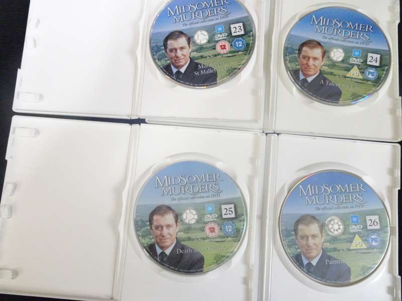 Midsomer Murders Official Collection On DVD And Book Season 1 - 26 (See My Description)