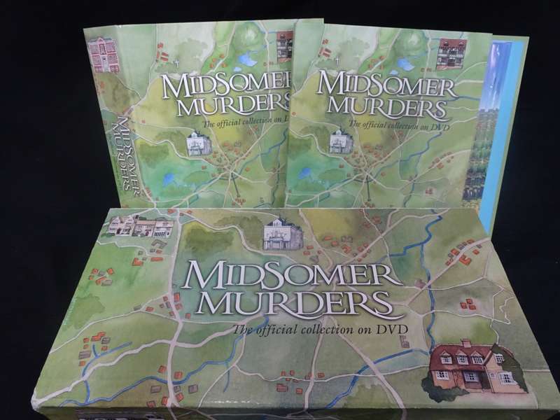 Midsomer Murders Official Collection On DVD And Book Season 1 - 26 (See My Description)