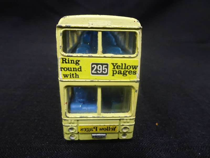 Dinky Toys Atlantean Bus `Yellow Pages` Made In England By Meccano