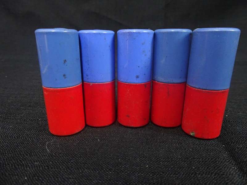 Lot Of Five Vintage Tube Lighters Made in Switzerland