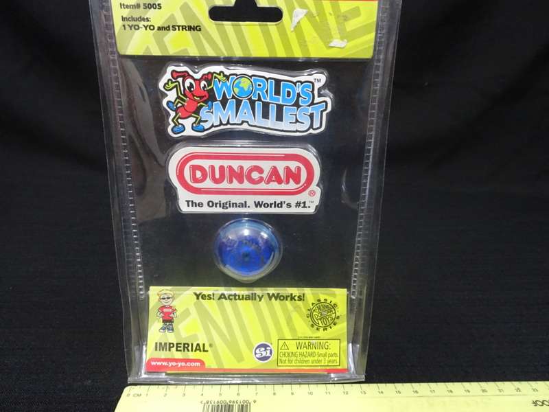 Duncan The Original. World`s #1, World`s Smallest YO - YO And String Still In Sealed Package