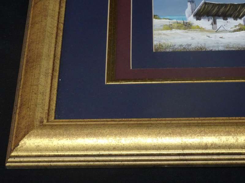 Beautiful Original Oil On Board - S.A. Artist Celia Truter - West Coast Sceen (See My Description)